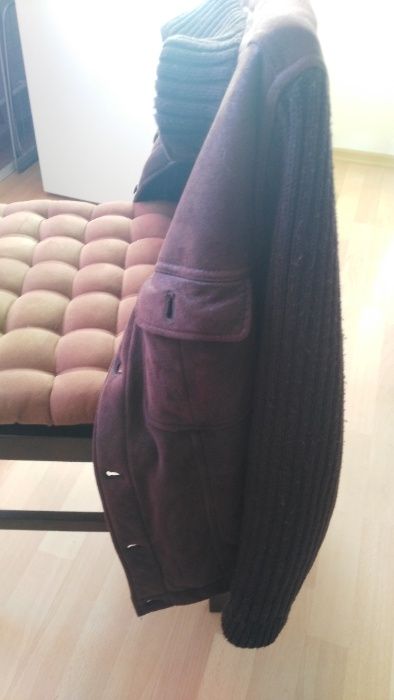 Haina calduroasa Geaca iarna marca Zara captusala blana sintetica