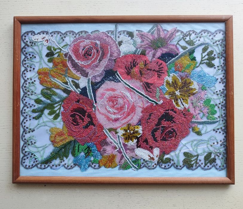 Картины вышитые бисером