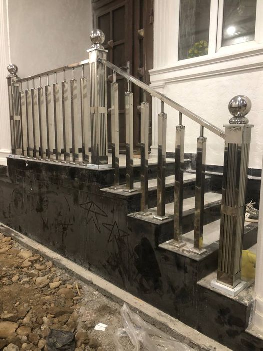 Нержавейка перила усталари хизматингизда