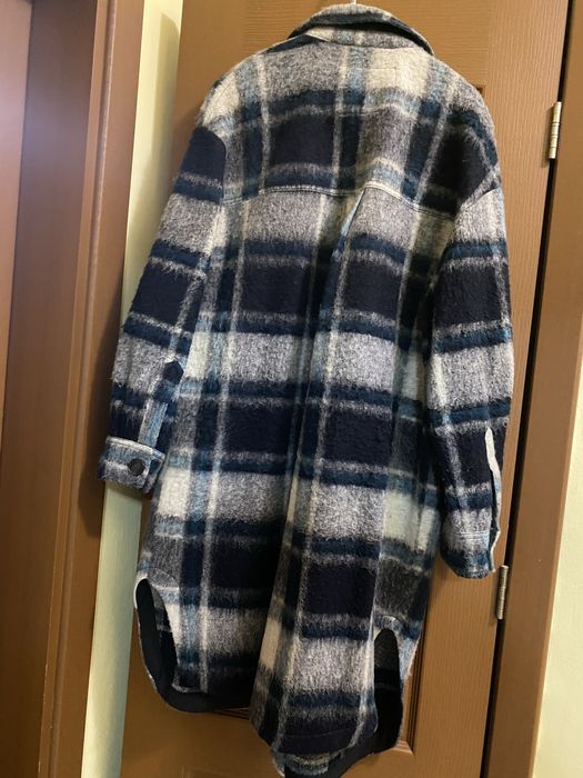 Дълго палто BERSHKA