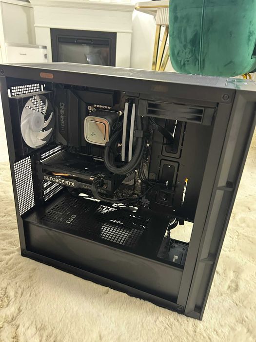 PC Gaming RGB i5 13600KF + RTX 4060 + 32GB + 2TB SSD | AIO Liquid Cooling + Casti logitech