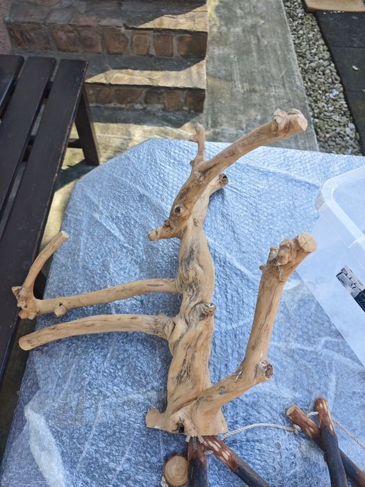 Cusca mare papagali cu accesorii