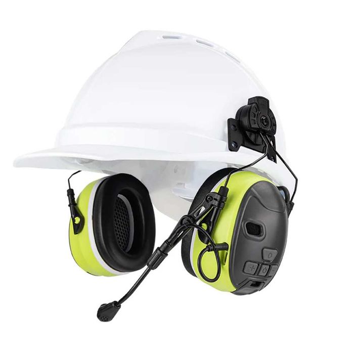 Earmor C51H-Bluetooth наушники с креплением на каску (Hard Hat Mount)
