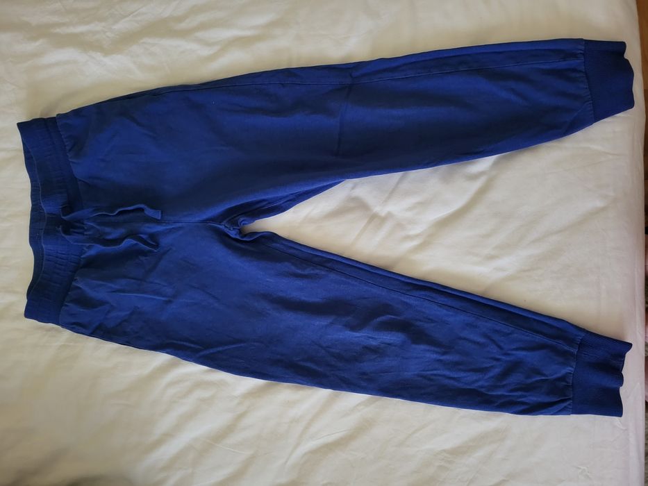 Lot trening, pantaloni twill, hanorac, haine scoala 134, 8-9 ani H&M