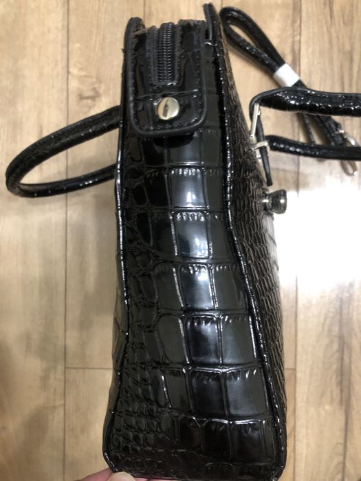 Сумка тоут кожаная