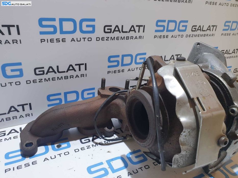 Turbo Turbina Turbosuflanta Volkswagen Polo 6R 1.6 TDI CAYA CAYB CAYC CLNA 2010 - 2018 Cod 03L253016H