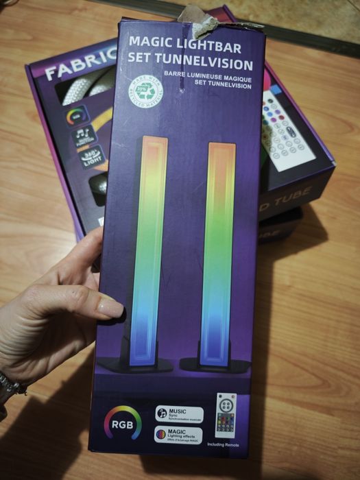 3 броя RGB LED осветления с дефект,