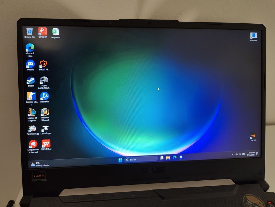 Laptop Gaming Asus TUF 144hz+ Cadou