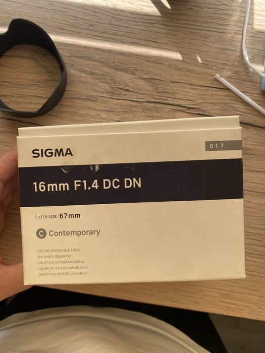 Sigma 16mm 1.4 для GH5