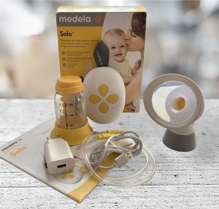 MEDELA solo единична двуфазна електрическа помпа за кърма