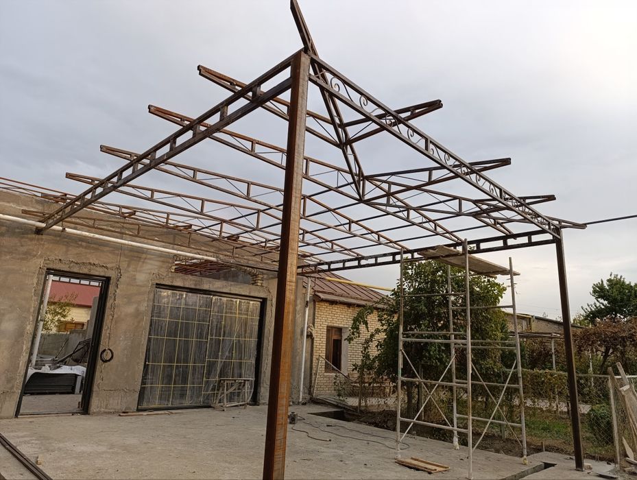 Elektro svarka xizmatlari zina naves tom ayvonn panjara lesnitsa