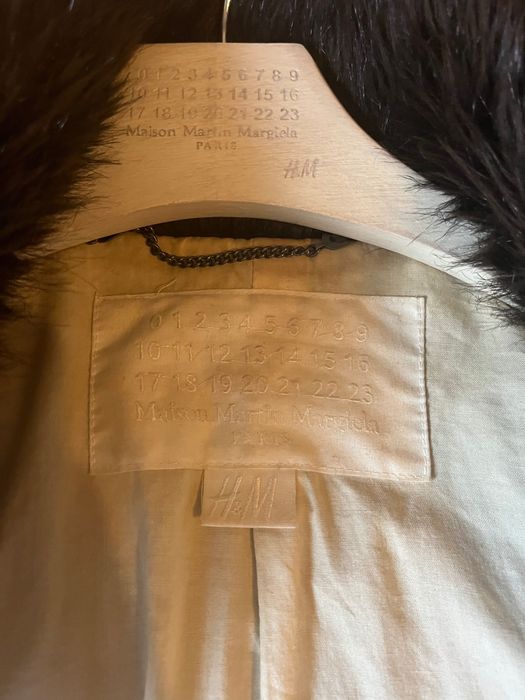 Margiela x H&M Beaver coat EU52