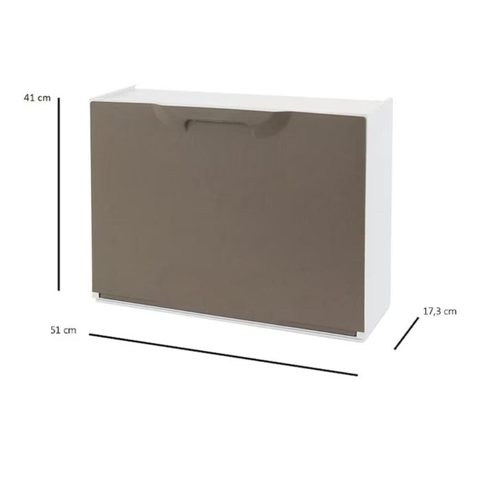 Компактен стенен шкаф за обувки