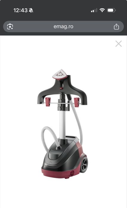 Aparat de calcat vertical cu abur Tefal Master Precision 360 IT6540