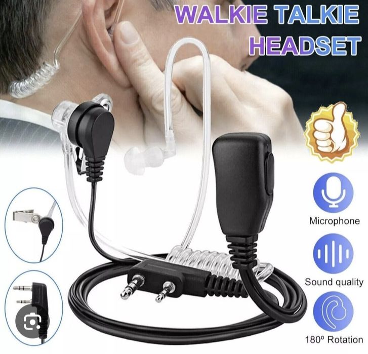 [Акция] Гарантия Наушники для Рации Baofeng , Kenwood , и других .