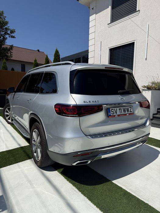 Mercedes-Benz GLS 450, 367CP, camere 360, scaune individuale spate, tablete