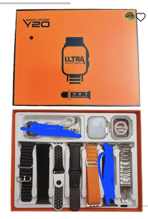 Smart watch Y20 ultra 7+1
