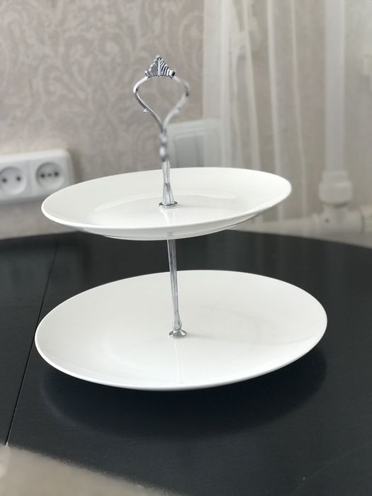 Этажерка для фруктов и десерта Фарфор