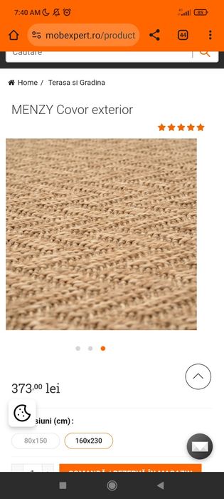Covor sisal Mobexpert 200x300cm