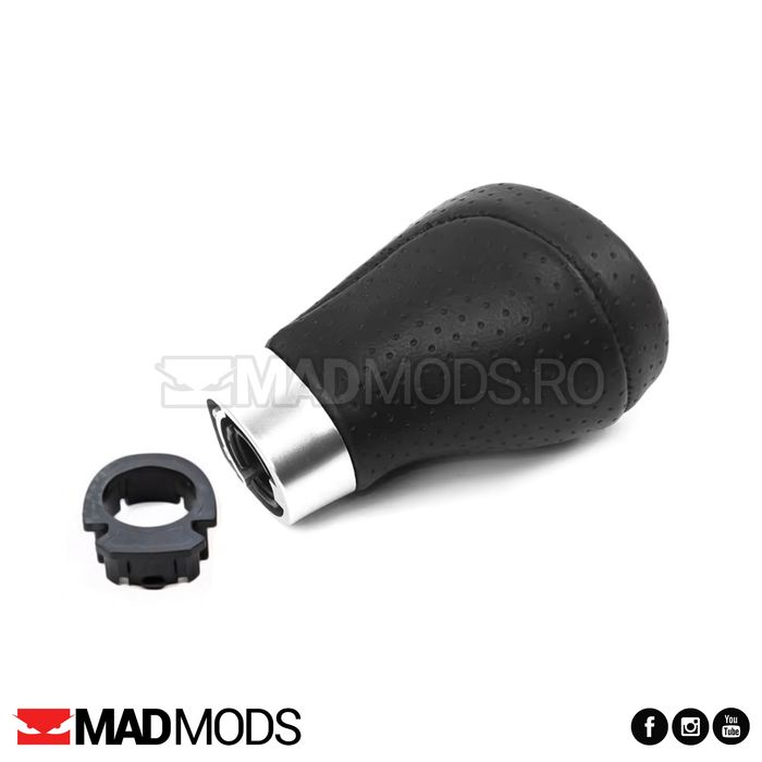 Nuca schimbator M, Piele perforata BMW E60 E61 E90 E91 E92 E81 E87 etc