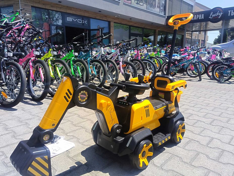 US Акумулаторен детски багер BUMBLEBEE