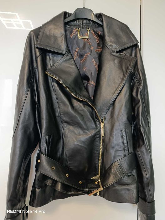 Италианско кожено яке MaxMara