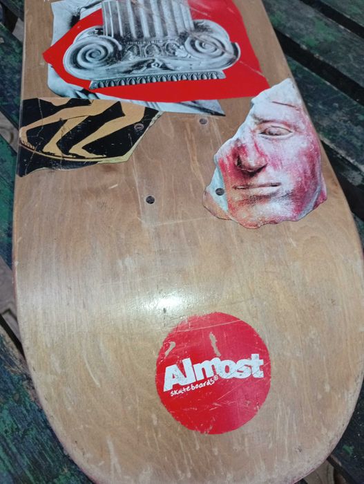 Almost Placa Skateboards Rodney Mullen Relics 7.75 Inch made in USA