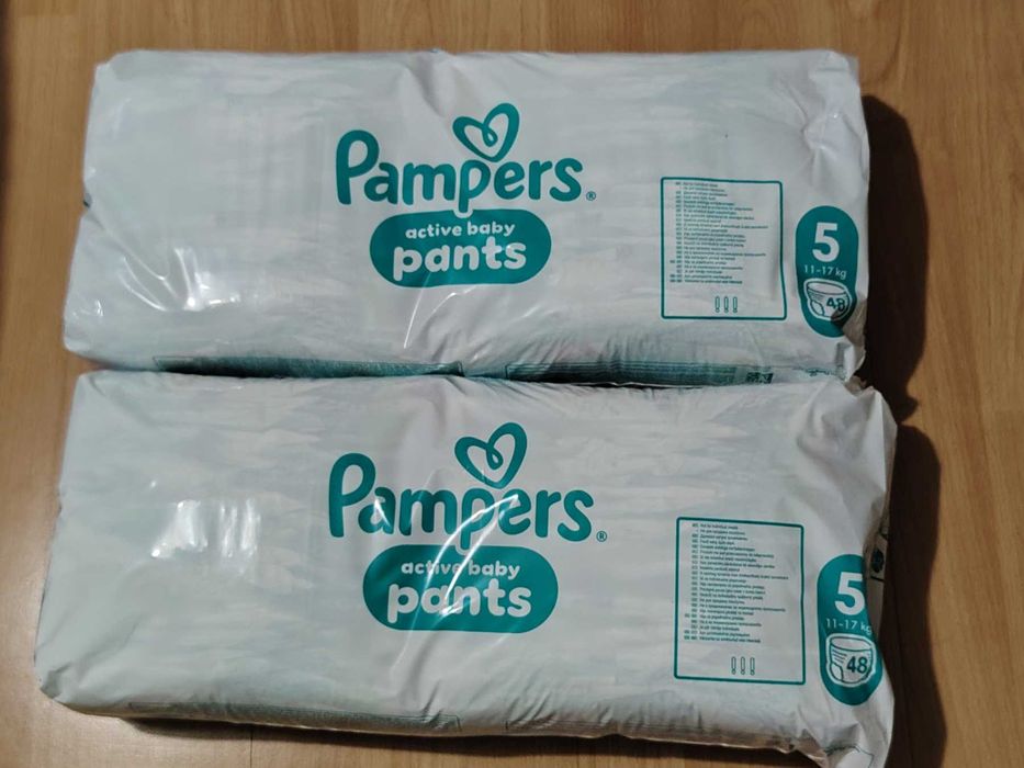 Pampers гащи размер 5, 11-17кг - 96 бр.