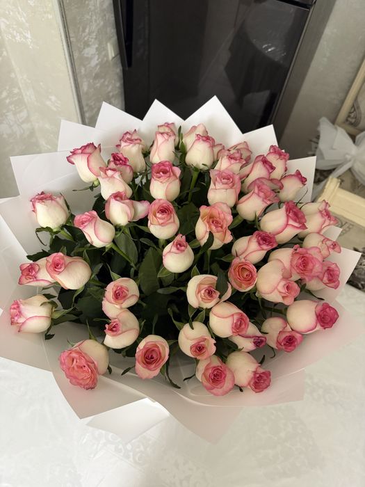 цветы 51 роза, цена 5тыс тг