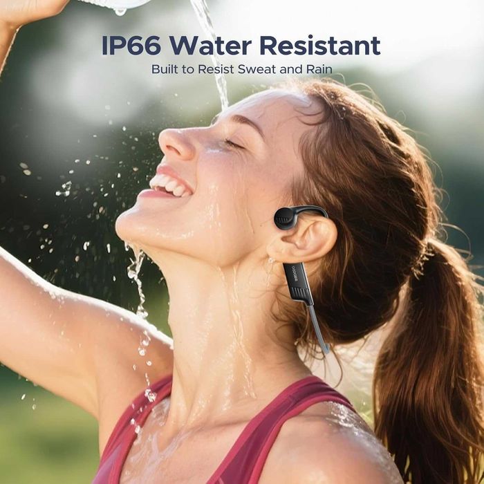 Слушалки DOOGEE с костна проводимост, спортни Bluetooth слушалки