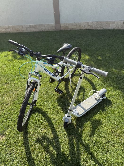 Bicicleta Kross JuniorEdition24inch + Trotineta Electrica NineBoot Copii