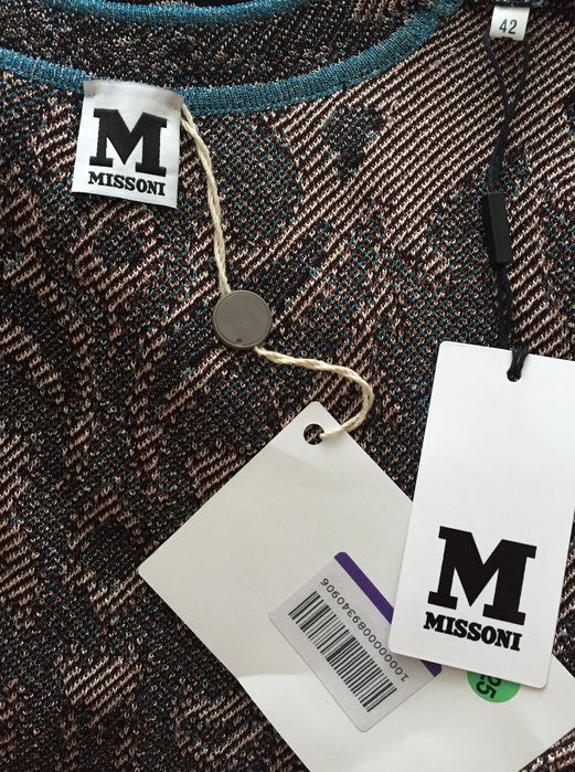 Къса плетена рокля M Missoni, XS - S, нова