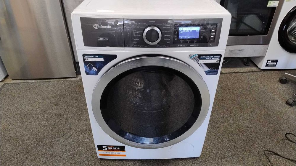 *ПРОМО* А+++ Инверторна Пералня машина Bauknecht 8 кг 1400 об/мин Самодозиране-Auto Dose