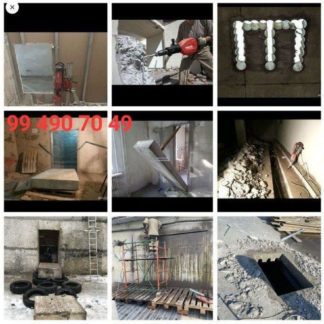 Бетон кесиш хизмати