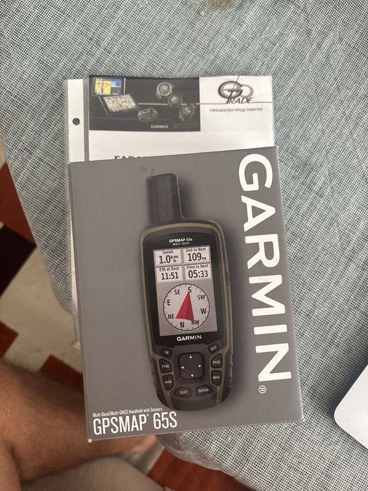 Нов Garmin GPSMAP 65S Ръчен GPS