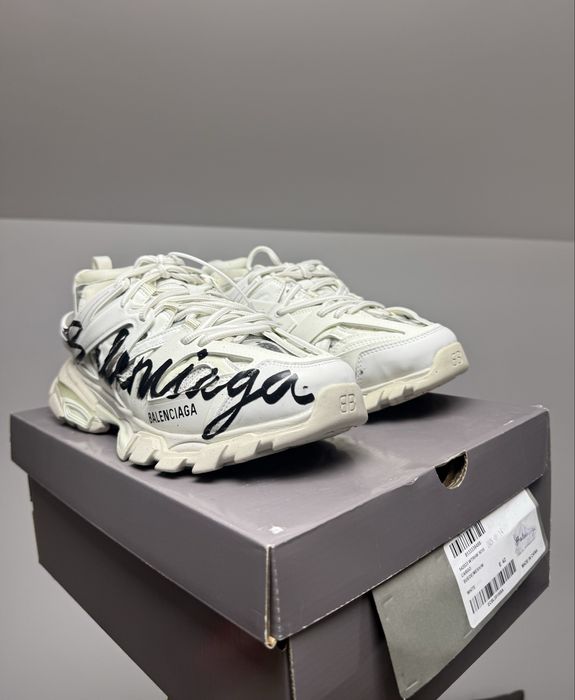 Balenciaga Track Signature White