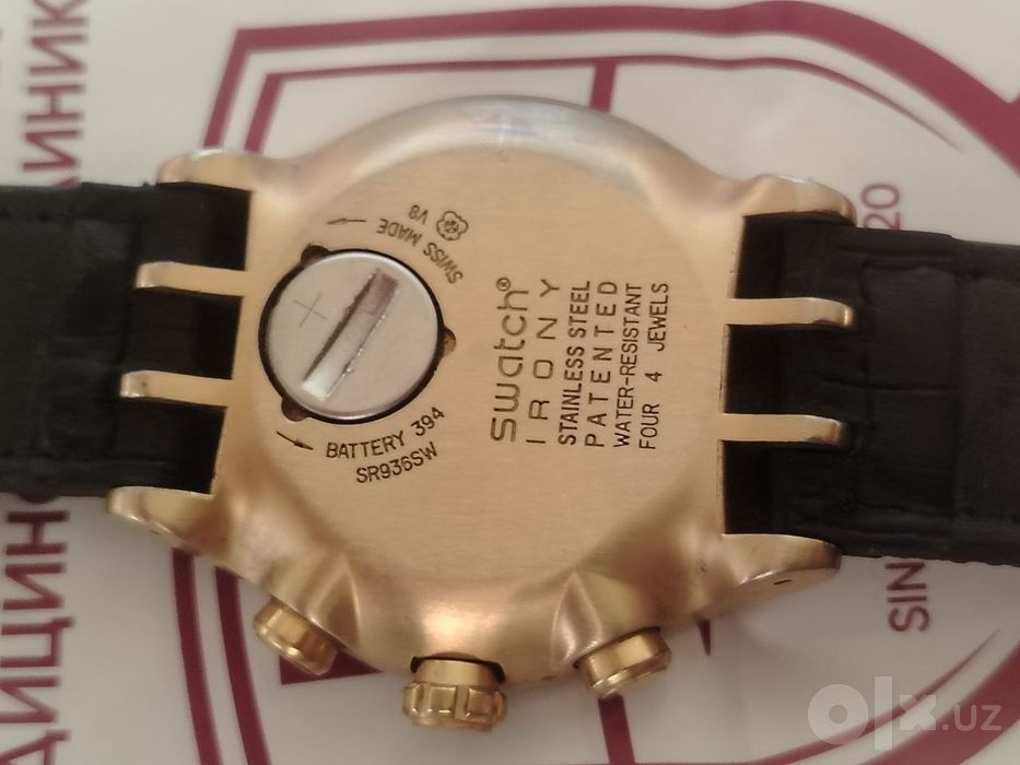 Swatch Irony The Chrono – Mat Rebeaud (модель YOZ100)