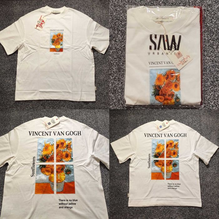 Нов топ модел тениска мъжка фланелка блуза SAW URBANITY памук лукс