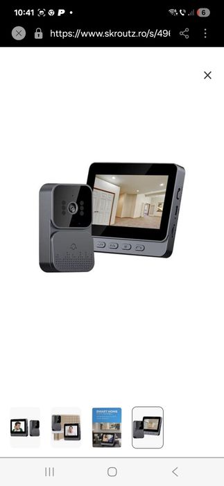 Sonerie video inteligenta