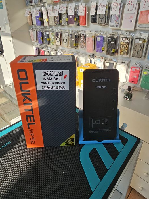 Oukitel WP52, 4/256 GB, Nou, 2 ani garanție