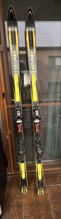 Schiuri HEAD 1,80 m + clapari 43 – set complet