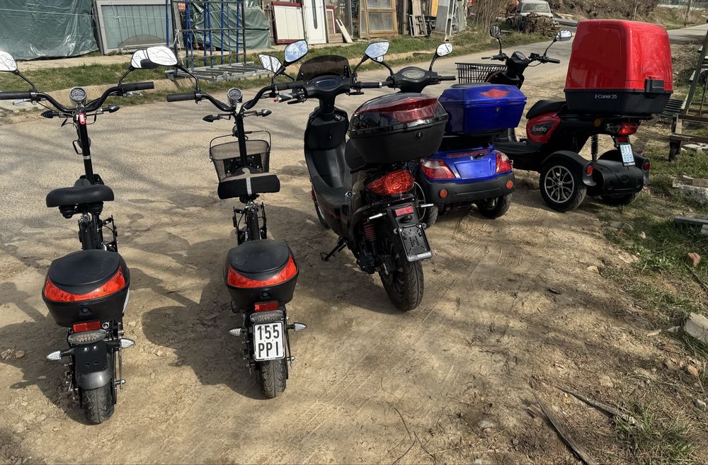 SCUTER TRICICLU ELECTRIC cargo  izoterm  Rolektro 25 km/h  Germania