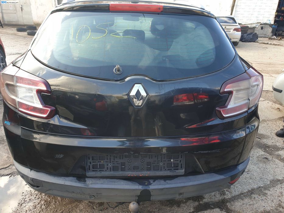 Haion Hayon Capota Portbagaj Dezechipat cu Luneta Geam Sticla cu Defect Renault Megane 3 Break Combi 2008 - 2016 Culoare NV676 [K8803]