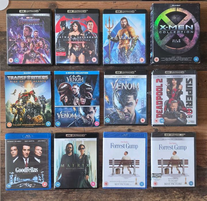 Филми Blu Ray и 4к