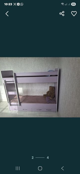 Продам двухэтажный кровать новый