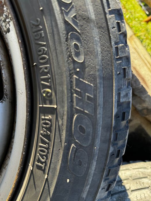 Jante cu anvelope IARNA Volkswagen Transporter, Caravell, T5, T6, T5