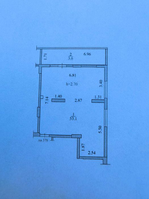 Продам 2-х комнатную квартиру в экологически чистом районе