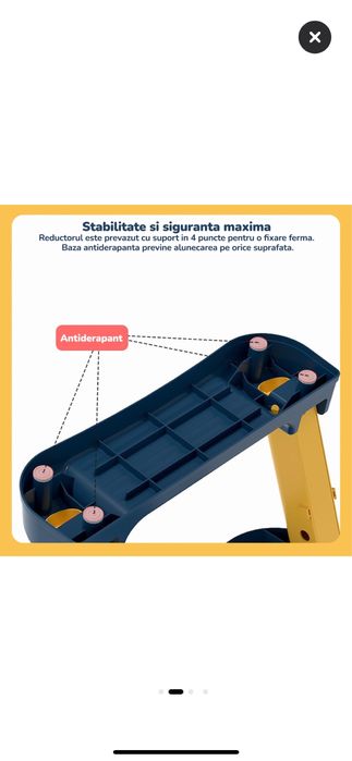 Reductor WC cu Scara Mavio®, pentru Copii cu Varsta pana la 7 Ani