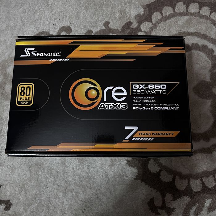 Sursa Seasonic GX-650W-ATX 80 Plus Gold