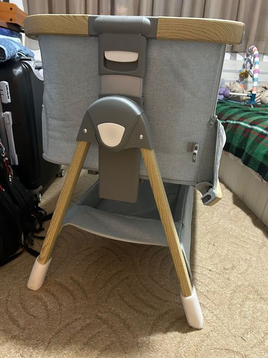 Бебешка кошара Kikka Boo Nanna Dark Grey Melange wood
Мини кошара